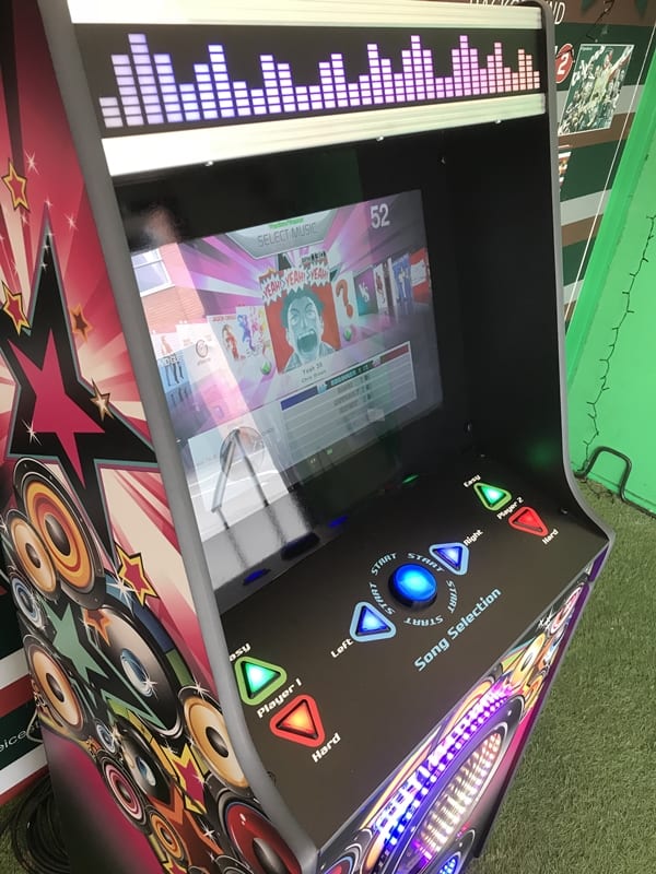 Dance Machine Hire In Cambridge, Games Hire for parties & Events UK