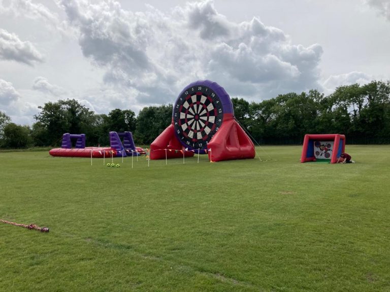 Football Darts Hire Giant Inflatable Football Darts hire for Events