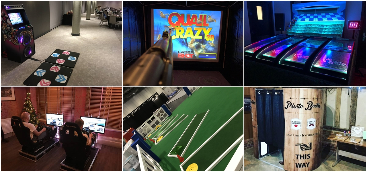 Indoor Games & Activities for Hire at Corporate Events