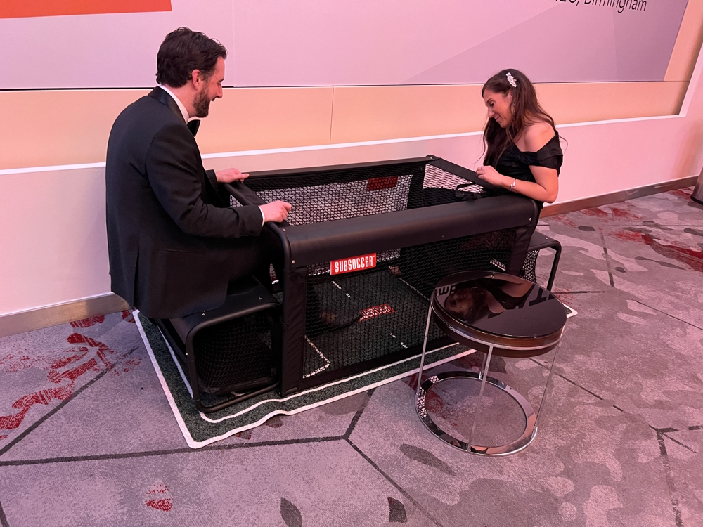 Sub Soccer Table Hire