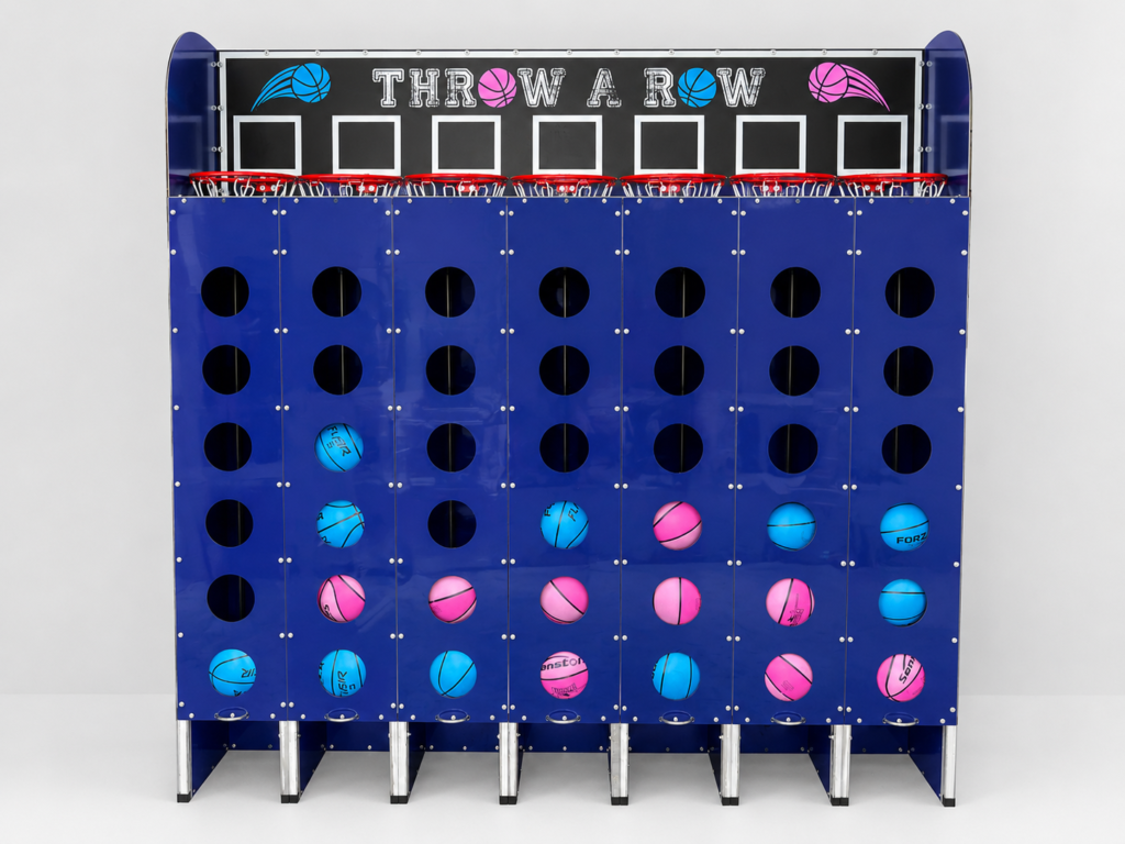 Throw a Row - Basketball Connect 4