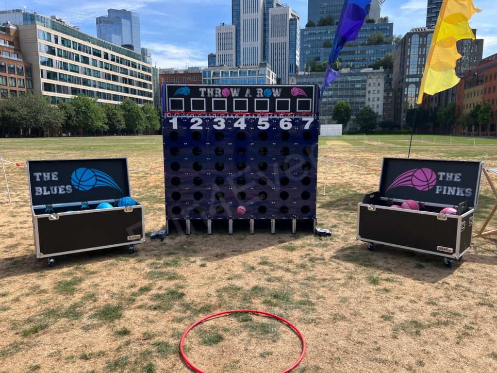 Throw a Row - Connect Four Basketball